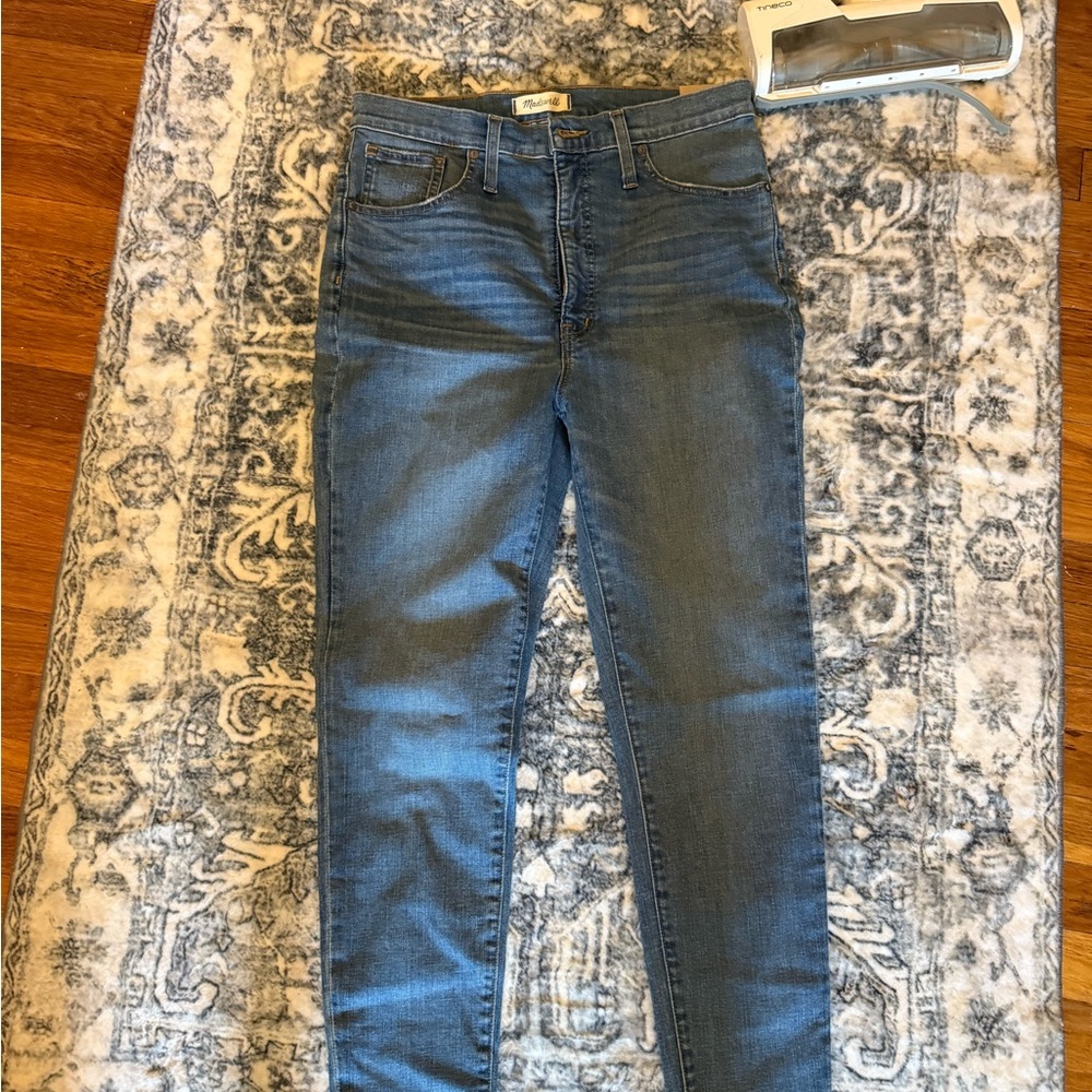 Madewell Blue Skinny Jeans Classic Denim